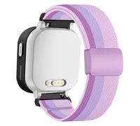 chinbersky Nylon Elastic Wristband Compatible with Xplora X6 Play/Anio 6 Wristband, Kids Smartwatch Soft, Breathable Nylon Fabric with Magnetic for Boys and Girls for Xplora X6/X6Pro/Anio 6, Nylon, No