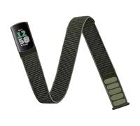 chinbersky Sports Armband Arm Ankle Strap Compatible with Fitbit Charge 6/5 Wristbands, Nylon Elastic Adjustable Soft Exercise Bracelet Jogging for Men Women
