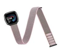 Chinbersky Sports Armband Arm Ankle Strap Compatible with Fitbit Versa 4 / Versa 3 / Sense 2 / Sense Wristbands, Nylon Elastic Adjustable Soft Exercise Bracelet Jogging for Men