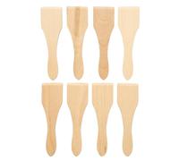Chinchilla® 8 x Raclette Spatula Set | Supplement for Cosy Raclette Food with Family and Friends, Robust Wooden Spatula, Practical Raclette Accessories | Made in EU