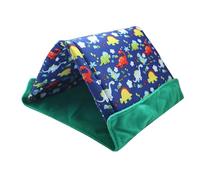 Chinchilla Bed | 2 in 1 Triangular House - Versatile Small Animal Corner Habitat For Ferrets, Rabbits And Bearded Dragons | This Purpose Provides A Comfortable Housing, Perfect For Creating