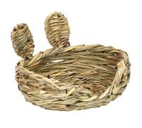 Chinchilla Bed - Grass Nesting Chewing Mat - Bunny Mat - for Chinchilla Ferret Small Animals Gerbil Cage Hutch Habitat