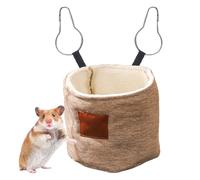 Chinchilla Bed - Soft and Comfortable Plush, Winter Hamster Hammock and Bed for Squirrels, Hedgehogs and Parrots in Cold Weather Winter for Relaxation and Comfort in the Hog