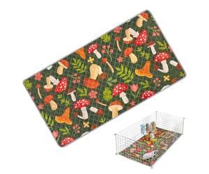 Chinchilla Cage Liner - Absorbent Habitat Mat | Absorbent Bedding, Pee Pad, Floor for Small Animals, Reliable Habitat Housing, Protection Protective for the Underground