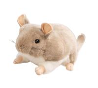 Chinchilla Cuddle Buddy Comfort Cuddler - Chinchilla Plush Accessory Toy For Guinea Pigs, Hamsters, Ferrets, Hedgehogs & Sugar Gliders A-nxiety Relief Stuffed Animal Companion