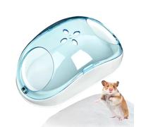 Chinchilla Dust Bath House, Dust Bath House for Chinchillas, Dustproof Visible Litter Box, Spacious Multifunctional Bath House for Hamsters, Perfect for Indoor Outdoor Use in Homes and Pet Shops