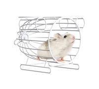 Chinchilla Hammock | Iron Gerbil Toys,Nest House Cage for Sleeping Swing Hiding Guinea Dwarf Rabbits Sugar Glider Squirrel Training Small Pets