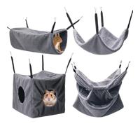 Chinchilla Hammock Warm Soft Plush Tunnel Hideaway Sleeping Bed