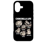 Chinchilla Life Funny Animal Behavior Case for iPhone 17