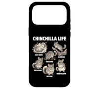 Chinchilla Life Funny Animal Behavior Case for iPhone 17 Pro Max