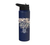 Chinchilla Pet Facts About Rodent Chinchillin Zoo Stainless Steel Insulated Water Bottle