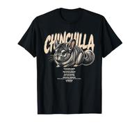 Chinchilla Pet Facts About Rodent Chinchillin Zoo T-Shirt