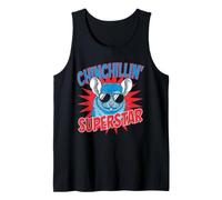 Chinchilla Pet Owner Cute Fluffy Exotic Pet Enthusiast Tank Top