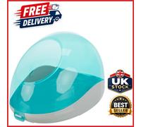 Chinchilla Sand Bath 27x18x16cm Plastic Bath with Bath Sand Included