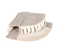 Chinchilla Small Animal Tunnel Play Tunnel for Pigs with - 1 Piece Fleece Hiding Place for Ferrets, Bearded, , Cage, Ango