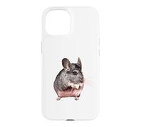 Chinchilla Standard Gray Andes Exotic Pet Rodent Cage Owner Case for iPhone 15