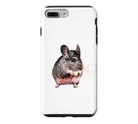 Chinchilla Standard Gray Andes Exotic Pet Rodent Cage Owner Case for iPhone 7 Plus/8 Plus