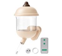 Chinchilla Water Bottle,170ml Leak Proof Magnetic Dispenser,Sugar Glider Water Bottle with Remote Control Night Light | for Hamster Gerbil Chinchilla Hedgehog Cage