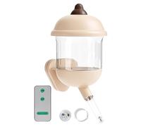 Chinchilla Water Bottle | 170ml Magnetic No Drip Waterer | Cage Water Bottle with Remote Control Night Light | for Chinchilla Ferret Sugar Glider Bunny Cage