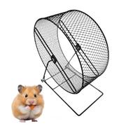 Chinchilla Wheel - Silent Sports Small Animal Exercise Wheels - Hamster Cage Accessories, Quiet Spinner, Gerbil Wheel, Fun Hamster Toys for Healthy Pets