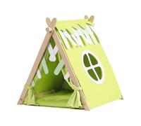 Chinchillas Hideouts Pet Teepee Comfortable Pet Bed Soft Felted Fabric Fleece For And Play Light Weight Animal Tent