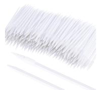 Chinco 200 Pieces Cleaning Swab Sticks Sponge Foam Tip Swabs for Inkjet Printer, Print Head, Camera, Optical Lens, Optical Equipment (White)