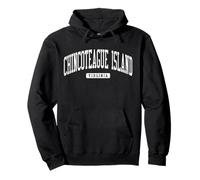 Chincoteague Island Virginia VA JS03 College University Styl Pullover Hoodie