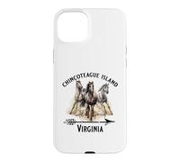 Chincoteague Island Virginia Wild Ponies Horses Souvenir Case for iPhone 15 Plus