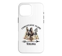 Chincoteague Island Virginia Wild Ponies Horses Souvenir Case for iPhone 16 Pro Max