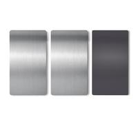 CHINDRAG Resin 3D Printer Flexible Steel Building Plate, 2PCS Spring Steel Sheet and 1PCS Magnetic Base Platform Compatible with Anycubic Photon Mono M5 / M5S / M5S Pro, 230x135mm