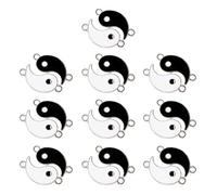 Chinese Accessories Black and White Drip Glaze for Chi Gossip Pendant Necklace Personality Be Chi Necklace