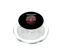Chinese American American Grown With Chinese Roots Heritage PopSockets PopGrip for MagSafe