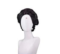 Chinese Ancient Style Black Braided Wig with Tassel Hairpin - Women's Traditional Hanfu Cosplay Wig Historical Costume Female Wig(Wig)