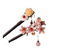 Chinese Ancient Style High-end Tassel Hairpin Made Wooded