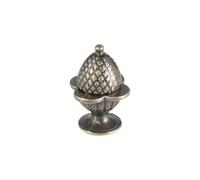 Chinese Antique Retro Strawberry Head Single Hole Drawer Gift Box Handle Pull Ring Alloy Handle(Antique Brass)