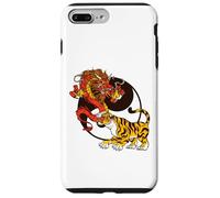 Chinese Asian Dragon Tiger Yin Yang Symbol Animal Mythology Case for iPhone 7 Plus/8 Plus