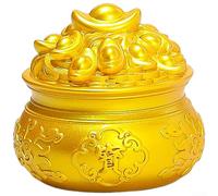 Chinese Auspicious Cloud Ornament 5cm Resin Money Tree(A)