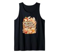Chinese Baddie 2026 Boiled Apple Tea Tank Top