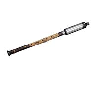 Chinese Bamboo Flute Bawu Boxless Chinese Elements Traditional Flute Folk Woodwind Instrument (Size : F)