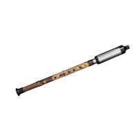 Chinese Bamboo Flute Bawu Boxless Chinese Elements Traditional Flute Folk Woodwind Instrument (Size : G)