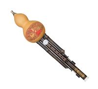 Chinese Bamboo Hulusi Key Of C Cucurbit Flute Ethnic Instruments Cucurbit Flute For Beginner Music Lovers Gourd Instrument