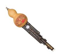 Chinese Bamboo Hulusi Traditional Cucurbit Flute Portable Gourd Flute Easy To Learn Gourd Musical For Beginner Gourd Instrument