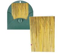 Chinese Bamboos Blooming Flowers Print Thank You Cards Greeting Cards With Envelopes Blank Note Cards 10x15 cm Perfect for Thank Yous Invitations