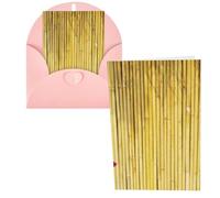 Chinese Bamboos Blooming Flowers Print Thank You Cards Greeting Cards With Envelopes Blank Note Cards 10x15 cm Perfect for Thank Yous Invitations