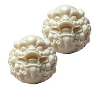 Chinese Baoding Balls, Brave Troops Stress Relief Supplies, Portable Stress Balls, for Women Men Adults Seniors Office Meditation School Daily Commute Working Studying