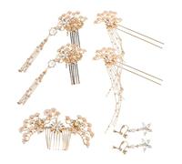 Chinese Bridal Hair Accessories Pearl Hairpins for Traditional Hanfu Wedding Party Elegant Wedding Bride Accessories with Intricate Designs and Cultural Heritage