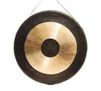 Chinese Bronze Gong, Shimmering Wash Quality, Calming Sound, With Gong Mallet, Hanging String, Great For Sound Healing, Home, Office(20Inch) ()