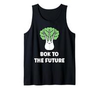 Chinese Cabbage bok to The Future Vegetable Funny Bok Choy Tank Top