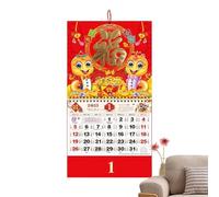 Chinese Calendar | Home Decorations Wall Calendar 2025 | The Year of Snake Decor, Spring Festival Supplies, Chinese Daily Calendar for Chinese New Year