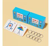 Chinese Cards Characters Sight Words Learning Flashcards Mandarin Chinese Pinyin Hieroglyphic Stroke Chinese Beginners Stage(1-500 pictographs)